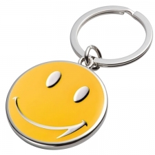 Metal nøglering SMILE