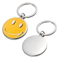 Metal nøglering SMILE