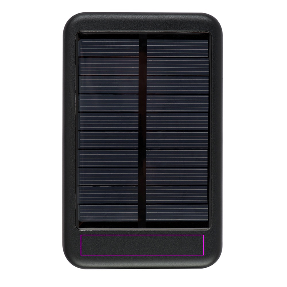 Solcelledrevet powerbank 4000 mAh PHILADELPHIA