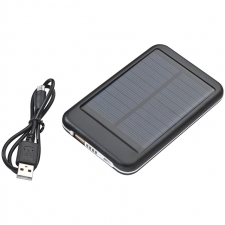 Solcelledrevet powerbank 4000 mAh PHILADELPHIA
