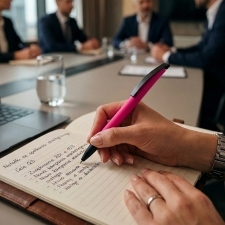 Plast soft touch pen BRESCIA