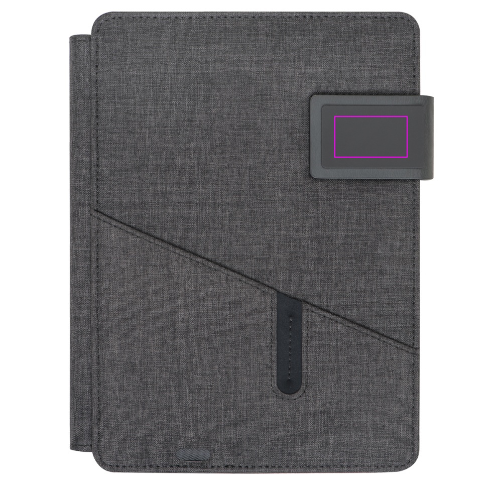A5-mappe med powerbank 4000 mAh LENO