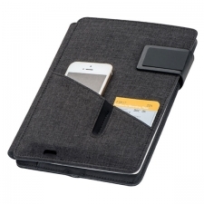A5-mappe med powerbank 4000 mAh LENO