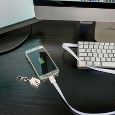 Dataoverførselsnøglesnor med micro USB LE PORT