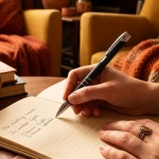 Metallisk pen soft touch NEW JERSEY