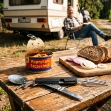 Campingbestik i stål PAMPLONA