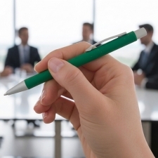 Metalpen med soft touch ABU DHABI