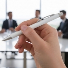 Metalpen med soft touch ABU DHABI