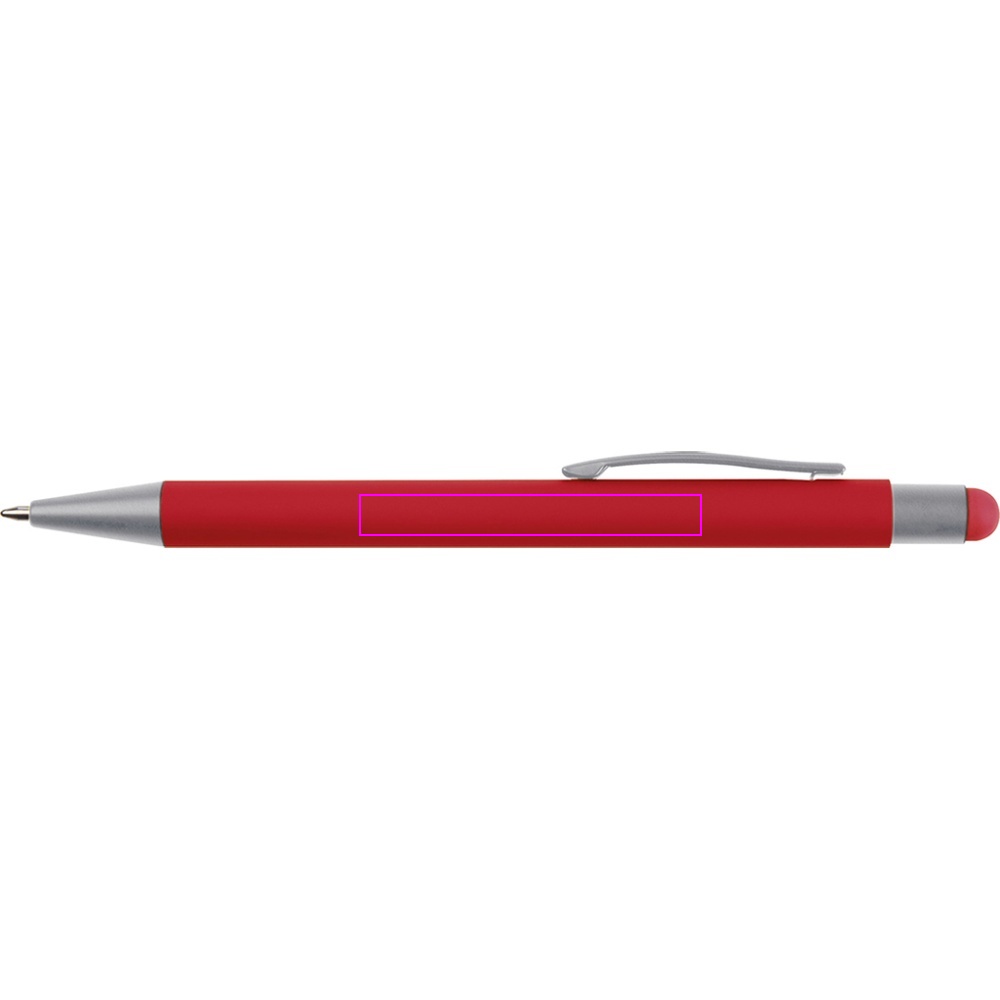 Metallisk touchpen med soft touch SALT LAKE CITY