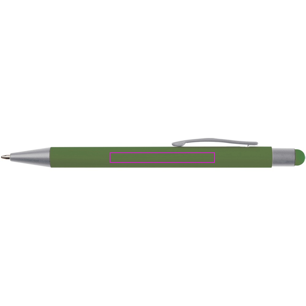 Metallisk touchpen med soft touch SALT LAKE CITY