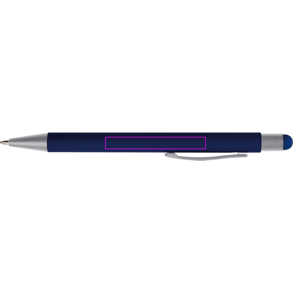 Metallisk touchpen med soft touch SALT LAKE CITY