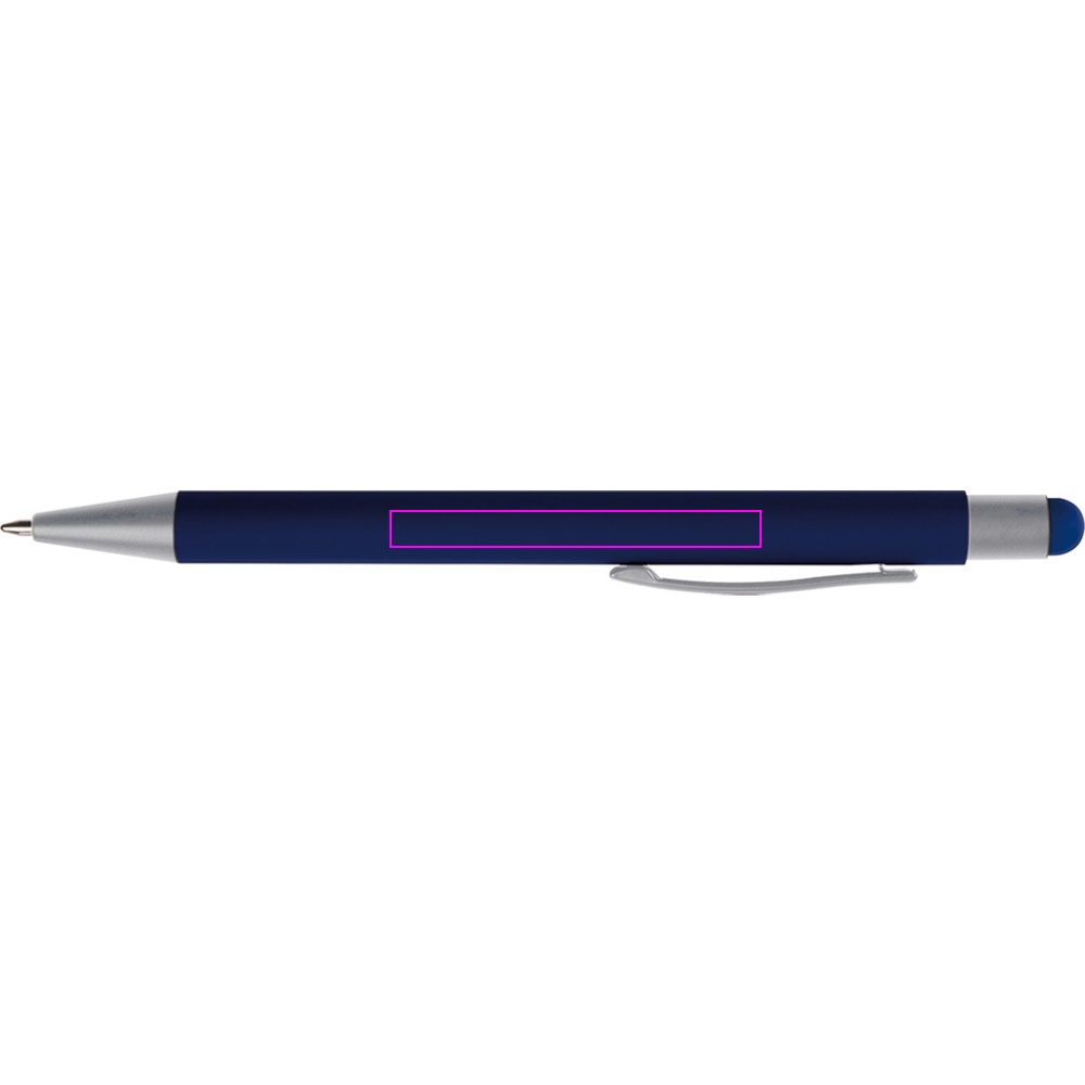 Metallisk touchpen med soft touch SALT LAKE CITY