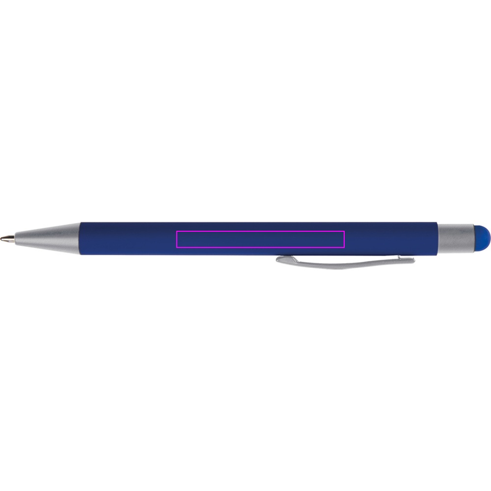 Metallisk touchpen med soft touch SALT LAKE CITY