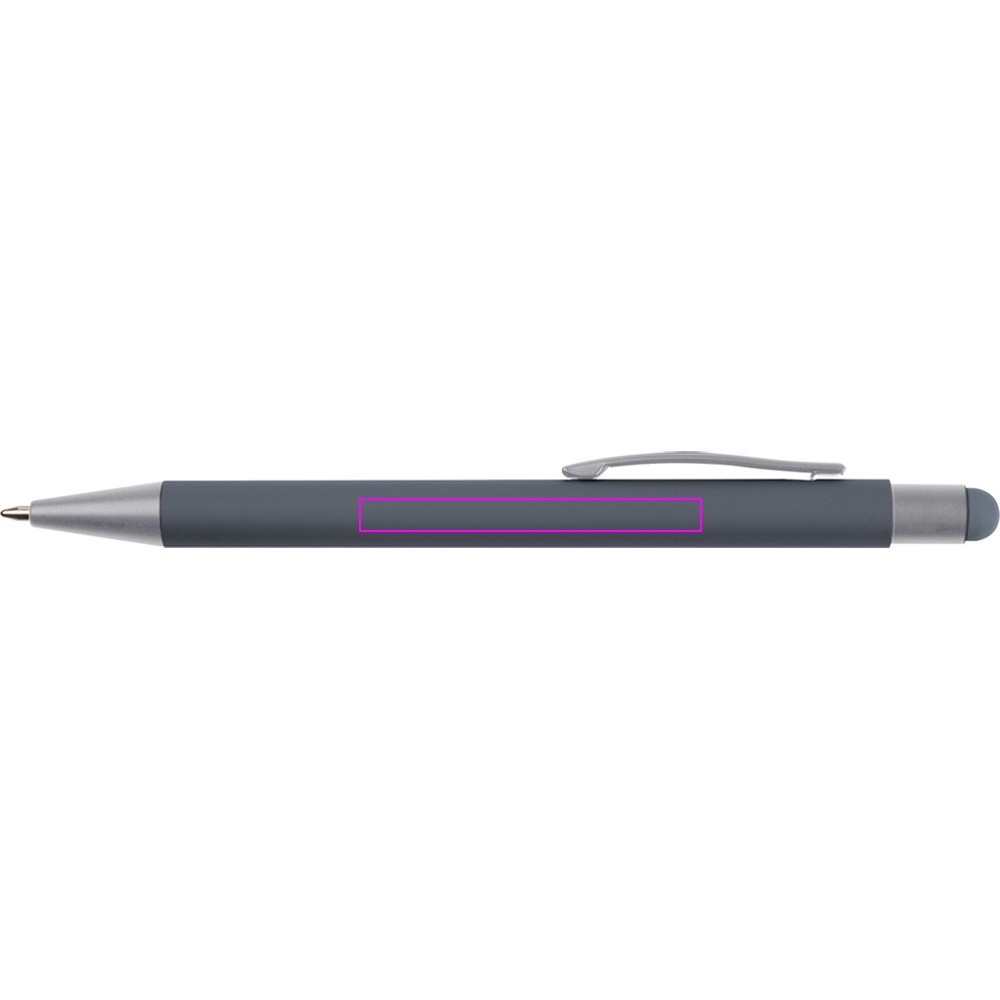 Metallisk touchpen med soft touch SALT LAKE CITY