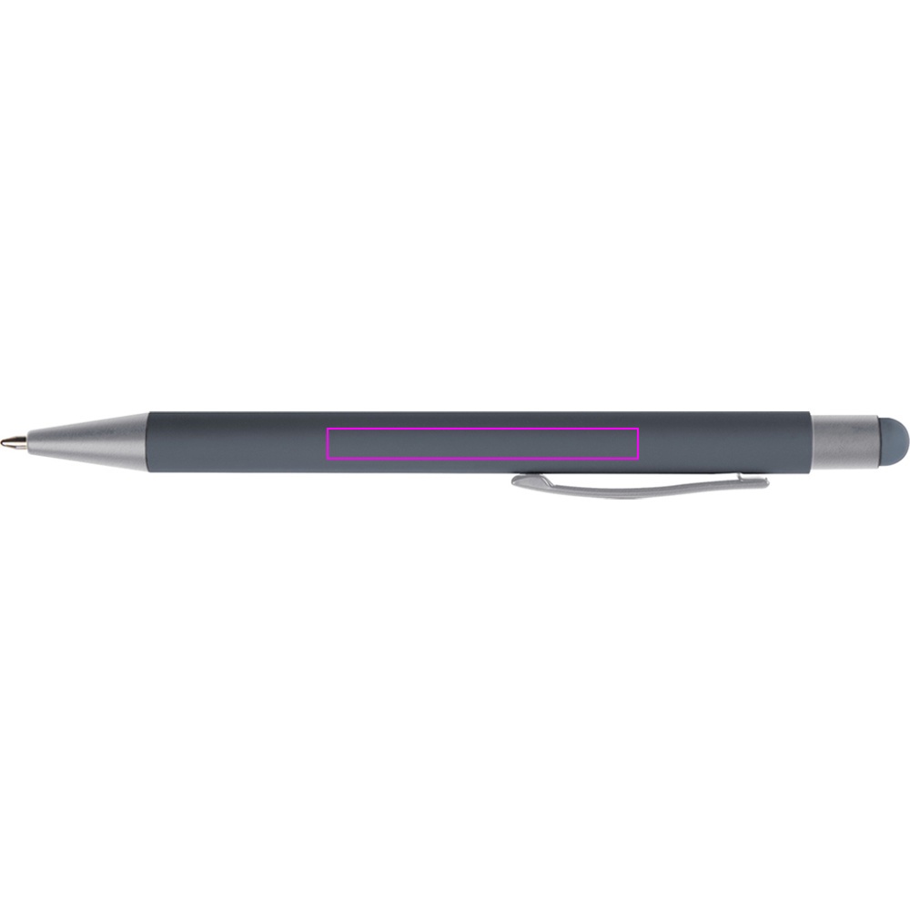 Metallisk touchpen med soft touch SALT LAKE CITY