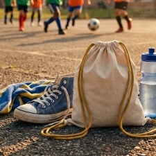 Sportstaske i bomuld 140 g/m2 LONDONDERRY