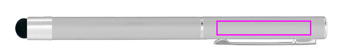 Kuglepen touch pen soft touch CLAUDIE Pierre Cardin