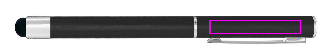 Kuglepen touch pen soft touch CLAUDIE Pierre Cardin