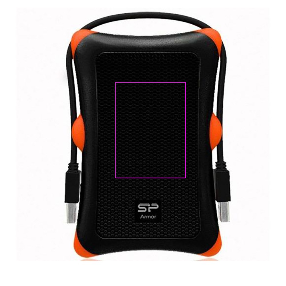 Bærbar harddisk Armor A30, 1TB Silicon Power