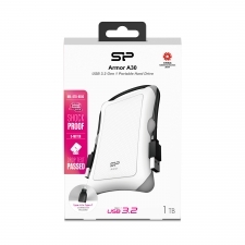 Bærbar harddisk Armor A30, 2TB Silicon Power