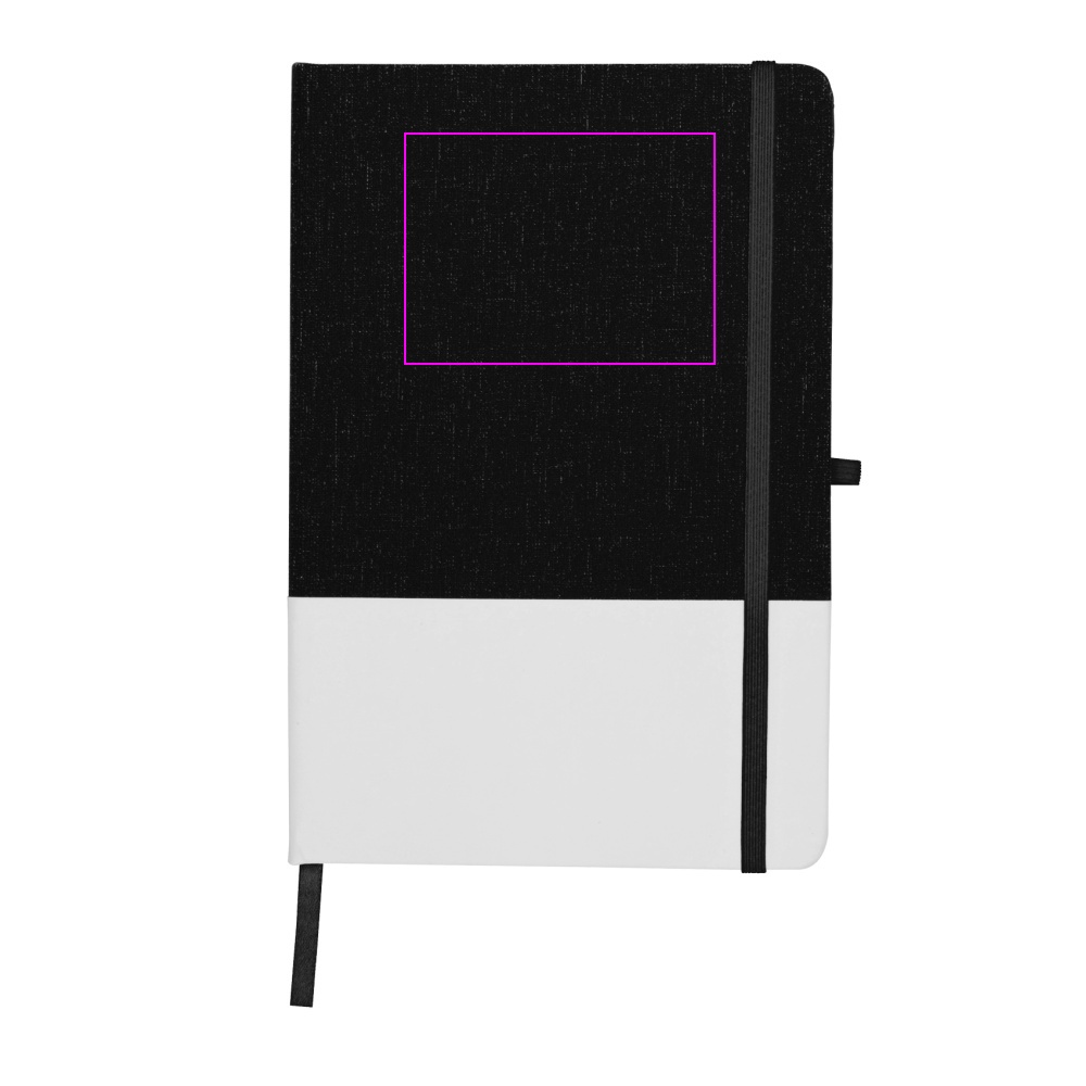 Notes A5 med ternet papir BARDOLINO