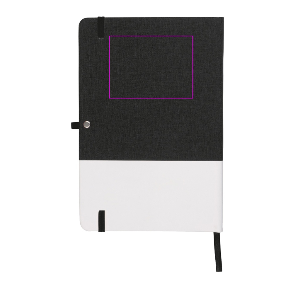 Notes A5 med ternet papir BARDOLINO