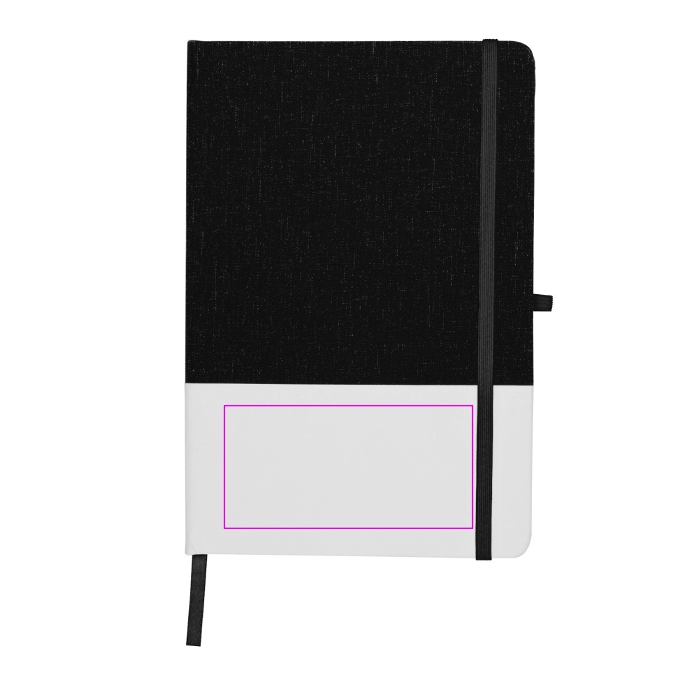 Notes A5 med ternet papir BARDOLINO
