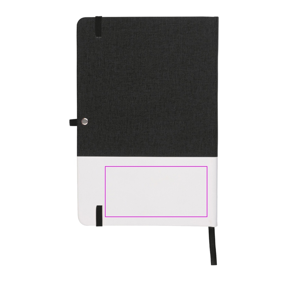 Notes A5 med ternet papir BARDOLINO