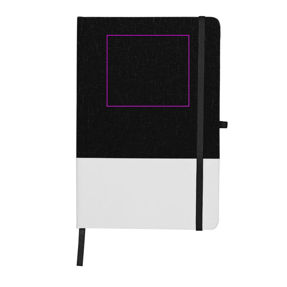 Notes A5 med ternet papir BARDOLINO
