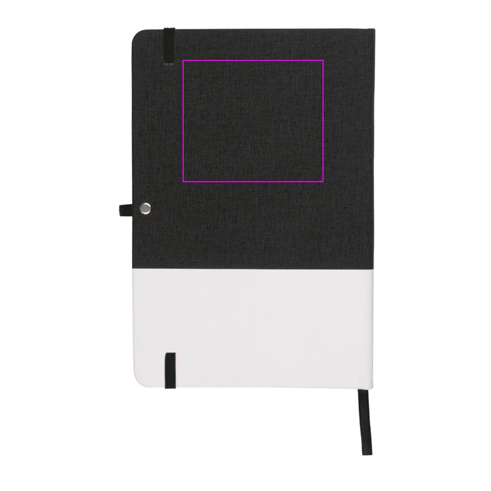 Notes A5 med ternet papir BARDOLINO
