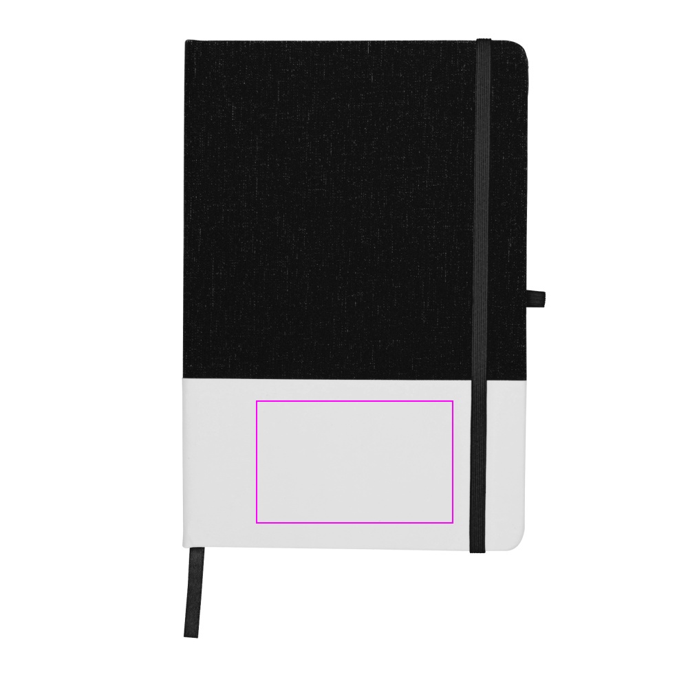 Notes A5 med ternet papir BARDOLINO