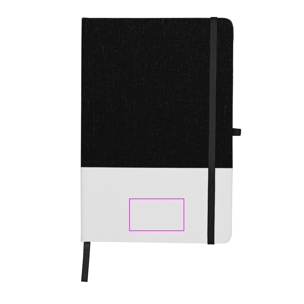 Notes A5 med ternet papir BARDOLINO