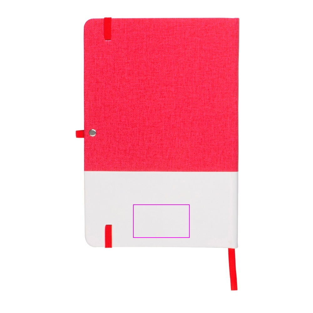 Notes A5 med ternet papir BARDOLINO