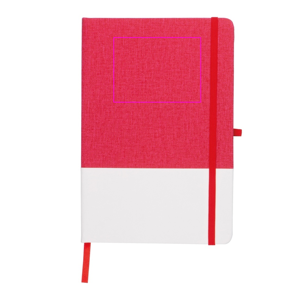 Notes A5 med ternet papir BARDOLINO