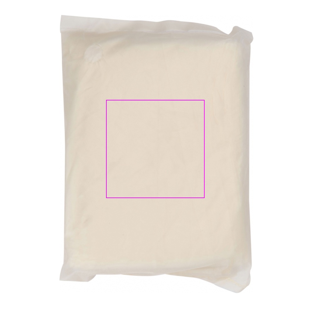 Biologisk nedbrydelig regnponcho FLEURUS
