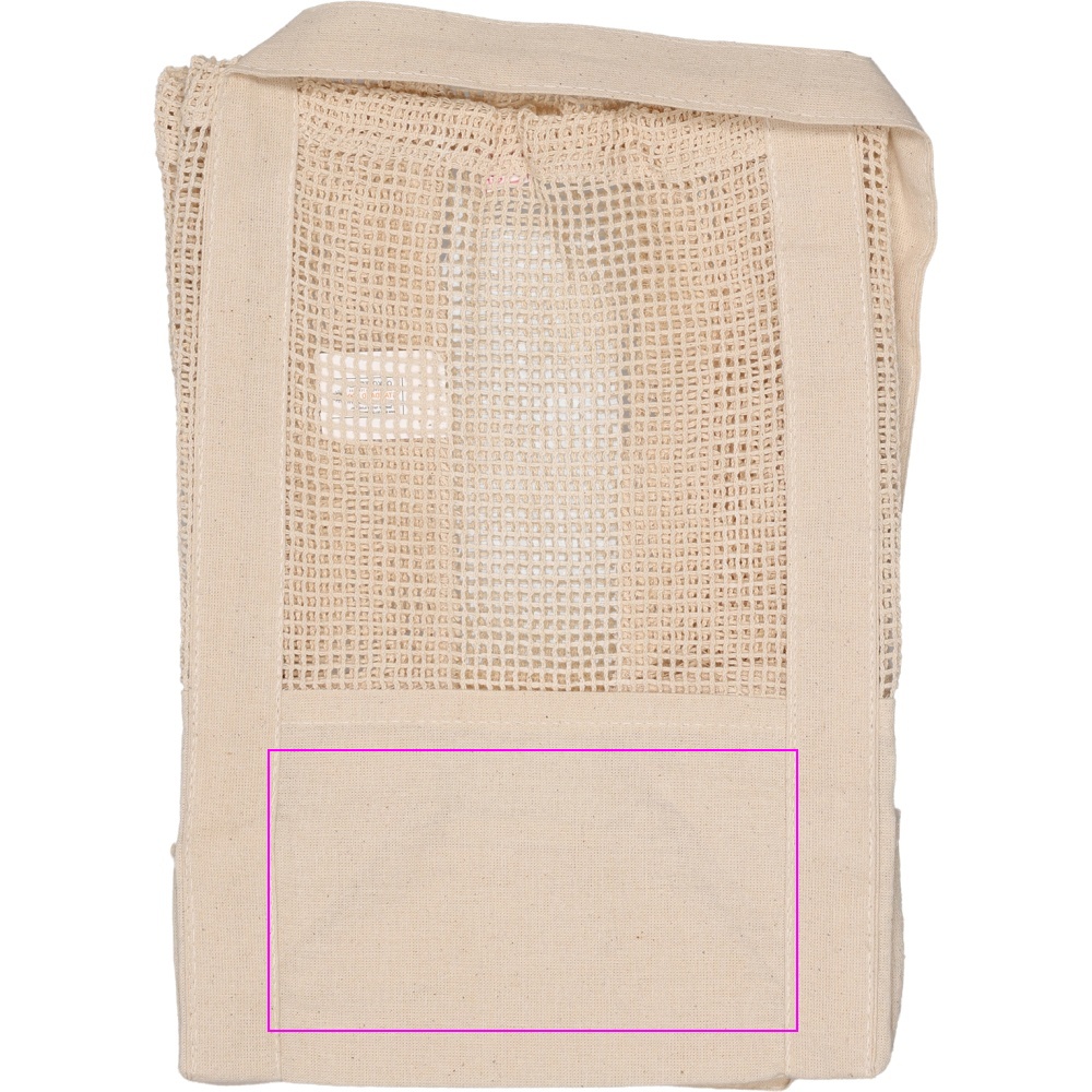 Bomuldspose med mesh, 150 g/m2 ALANYA