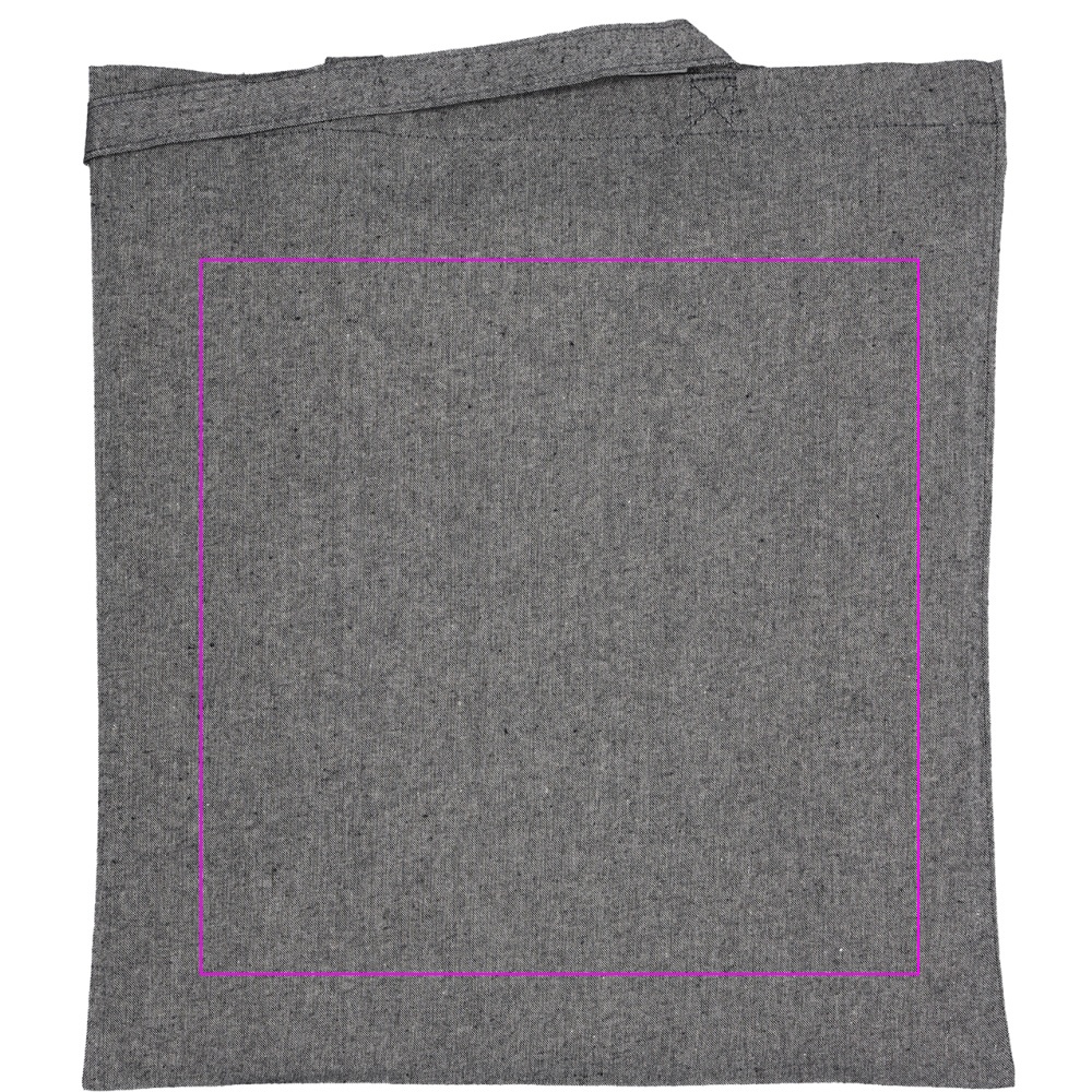Genbrugsbomuldspose med lange hanke, 140 g/m2 CHELMSFORD