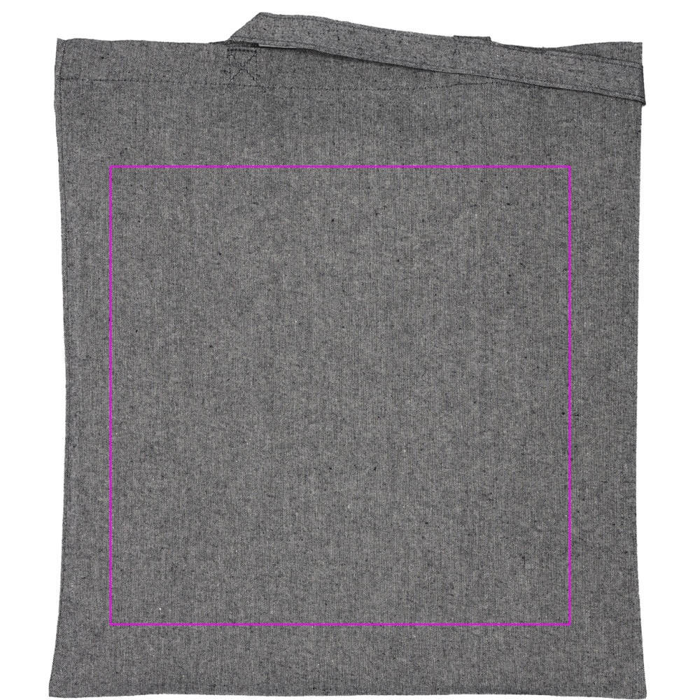 Genbrugsbomuldspose med lange hanke, 140 g/m2 CHELMSFORD
