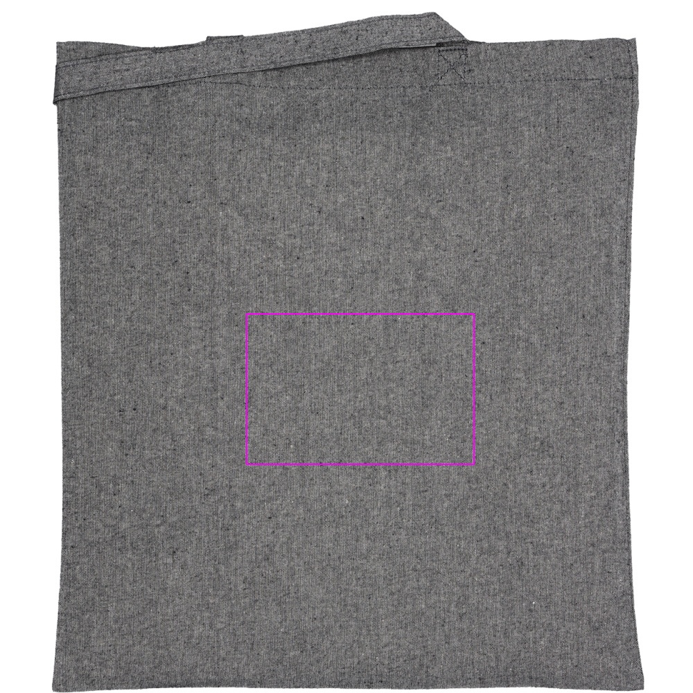 Genbrugsbomuldspose med lange hanke, 140 g/m2 CHELMSFORD