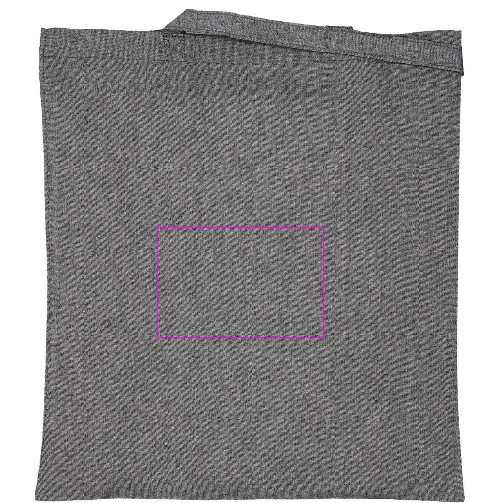 Genbrugsbomuldspose med lange hanke, 140 g/m2 CHELMSFORD