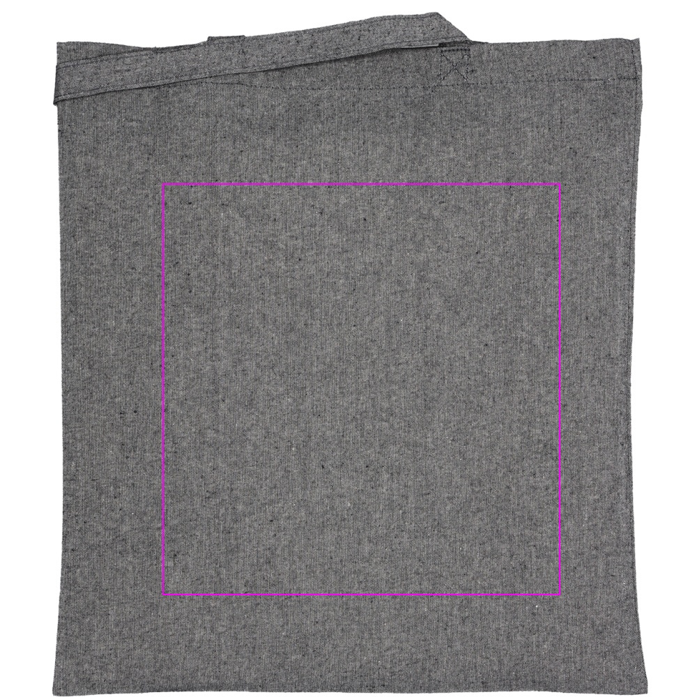 Genbrugsbomuldspose med lange hanke, 140 g/m2 CHELMSFORD