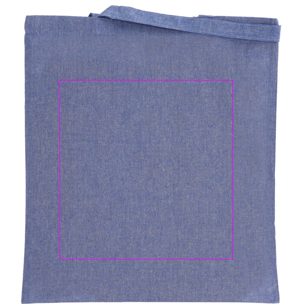 Genbrugsbomuldspose med lange hanke, 140 g/m2 CHELMSFORD