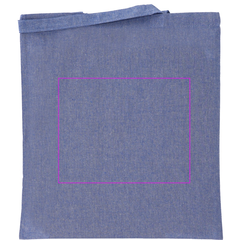 Genbrugsbomuldspose med lange hanke, 140 g/m2 CHELMSFORD