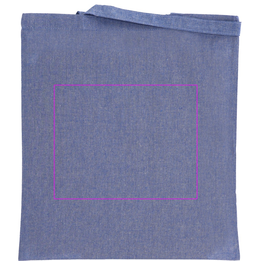 Genbrugsbomuldspose med lange hanke, 140 g/m2 CHELMSFORD