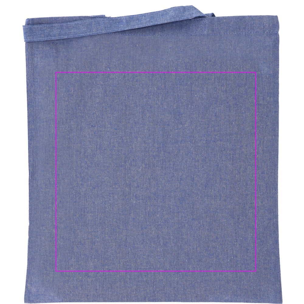 Genbrugsbomuldspose med lange hanke, 140 g/m2 CHELMSFORD
