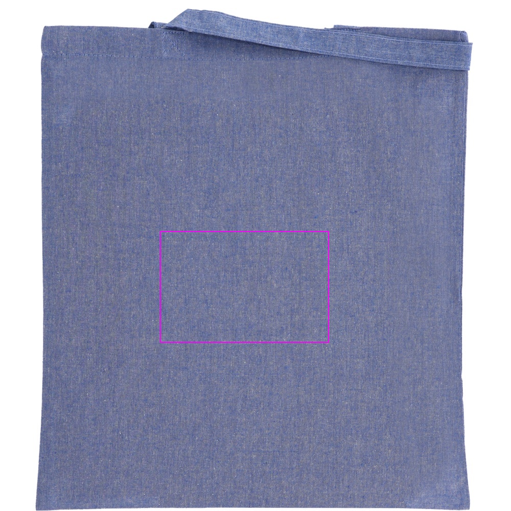 Genbrugsbomuldspose med lange hanke, 140 g/m2 CHELMSFORD