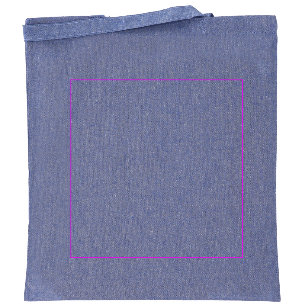 Genbrugsbomuldspose med lange hanke, 140 g/m2 CHELMSFORD