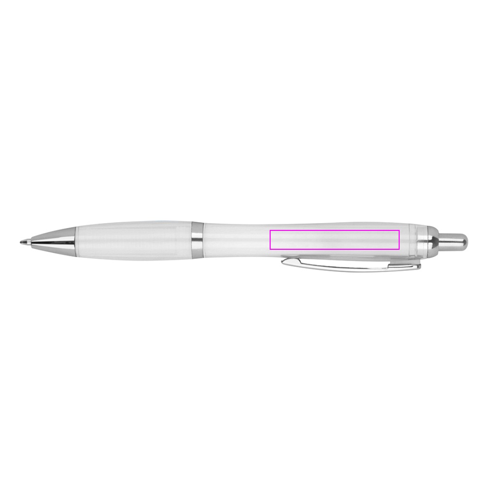 Transparent plastikpen rPET ALKEN