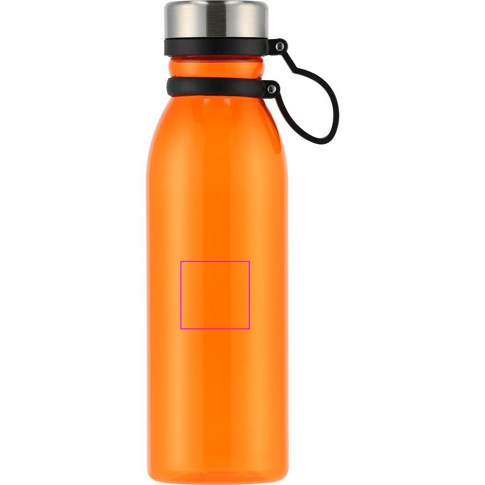 Flaske af genanvendt rPET SAPPORO 780 ml