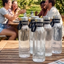 Flaske af genanvendt rPET SAPPORO 780 ml